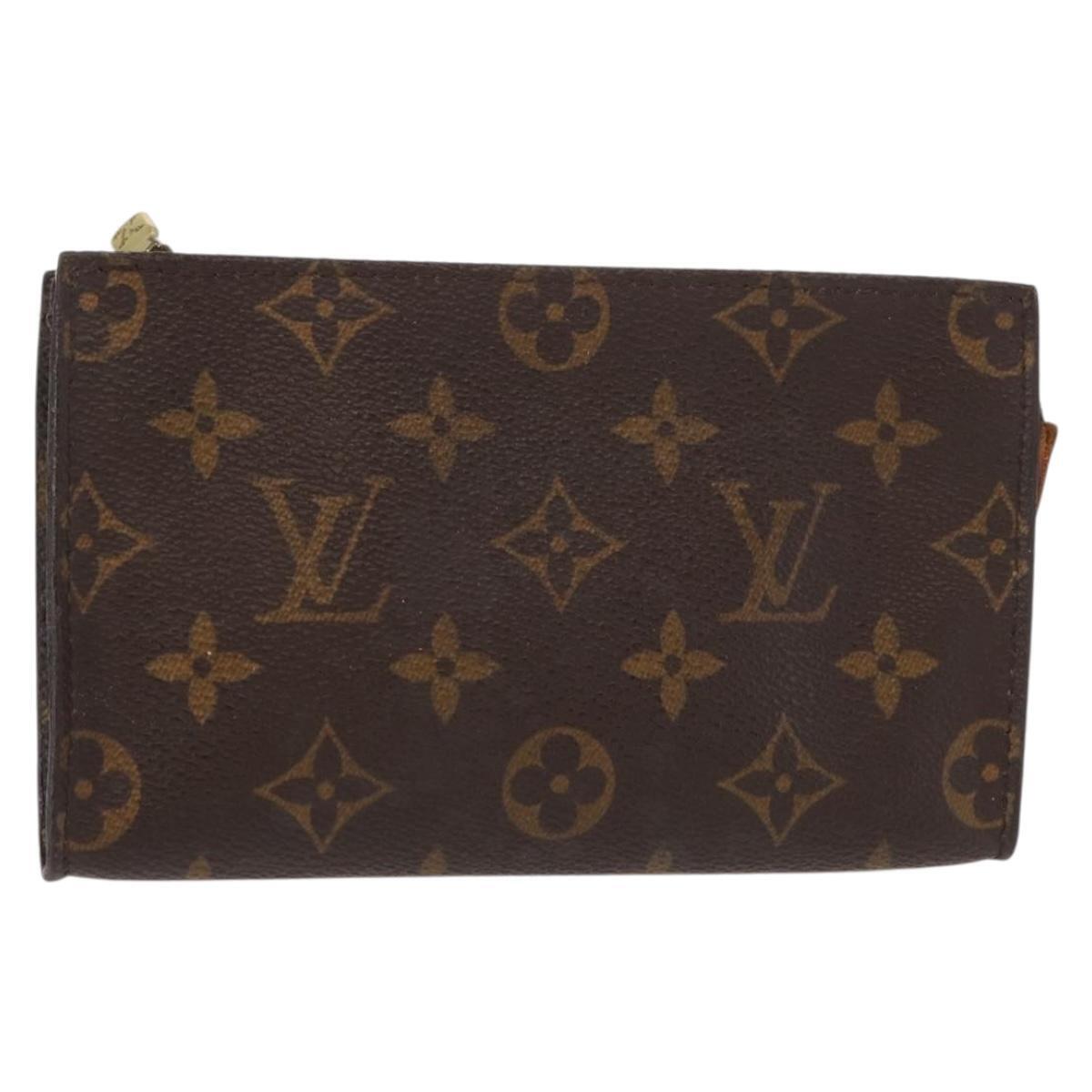 Louis Vuitton Monogram Bucket Pm Accessory Pouch Lv Auth 148679